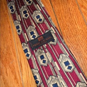 Authentic Balmain Patterned Tie